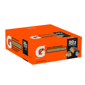 Gatorade Whey Protein Bars: Chocolate Caramel Flavour F