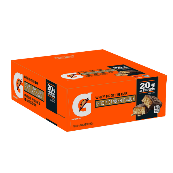 Gatorade Whey Protein Bars: Chocolate Caramel Flavour