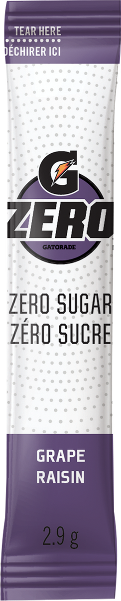 GZero Powder Sticks Grape – Gatorade Canada