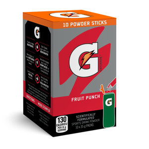 Sachets de poudre G Punch aux fruits F